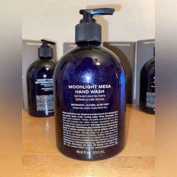 Twentynine Palms Shower Care Product Bundle Shampoo, Conditioner, Body/Hand Wash